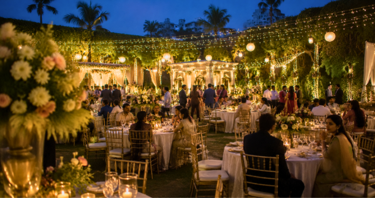 Evening Receptions at Kolkata Garden Venues: The Summer Alternative